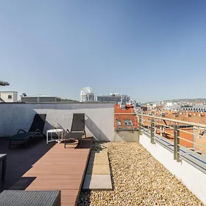 Apartamento Panoramic Penthouse With Rooftop Terrace & Parking For 2 Cars
