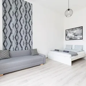 Modern With Desk & Monitor, Tv Apartment